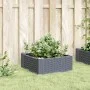 Jardinera con clavijas PP gris 42,5x42,5x28,5 cm de vidaXL, Maceteros y jardineras - Ref: Foro24-368004, Precio: 19,20 €, Des...