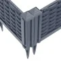 Jardinera con clavijas PP gris 42,5x42,5x28,5 cm de vidaXL, Maceteros y jardineras - Ref: Foro24-368004, Precio: 19,20 €, Des...