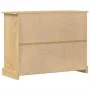 Cómoda cajonera Corona madera maciza de pino 120x48x91 cm de vidaXL, Baúles de almacenamiento - Ref: Foro24-4005677, Precio: ...