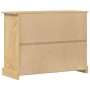 Cómoda cajonera Corona madera maciza de pino 120x48x91 cm de vidaXL, Baúles de almacenamiento - Ref: Foro24-4005677, Precio: ...