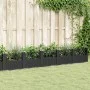 Jardinera con clavijas PP negro 363,5x43,5x43,5 cm de vidaXL, Maceteros y jardineras - Ref: Foro24-368027, Precio: 100,79 €, ...
