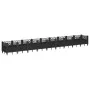 Jardinera con clavijas PP negro 363,5x43,5x43,5 cm de vidaXL, Maceteros y jardineras - Ref: Foro24-368027, Precio: 100,79 €, ...