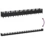 Jardinera con clavijas PP negro 363,5x43,5x43,5 cm de vidaXL, Maceteros y jardineras - Ref: Foro24-368027, Precio: 100,79 €, ...