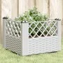 Jardinera con clavijas PP blanco 43,5x43,5x43,5 cm de vidaXL, Maceteros y jardineras - Ref: Foro24-368010, Precio: 26,95 €, D...