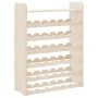 Botellero con tablero superior madera maciza pino 67,5x25x87 cm de vidaXL, Botelleros - Ref: Foro24-4007560, Precio: 44,44 €,...