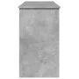 Tocador con espejo color gris hormigón 100x45x76 cm de vidaXL, Tocadores para dormitorios - Ref: Foro24-840698, Precio: 111,5...