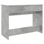 Tocador con espejo color gris hormigón 100x45x76 cm de vidaXL, Tocadores para dormitorios - Ref: Foro24-840698, Precio: 111,5...