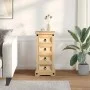 Mesita de noche Corona madera maciza de pino 35x32,5x74 cm de vidaXL, Mesitas de noche - Ref: Foro24-4005654, Precio: 88,55 €...