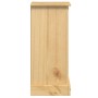 Mesita de noche Corona madera maciza de pino 35x32,5x74 cm de vidaXL, Mesitas de noche - Ref: Foro24-4005654, Precio: 93,85 €...