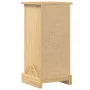 Mesita de noche Corona madera maciza de pino 35x32,5x74 cm de vidaXL, Mesitas de noche - Ref: Foro24-4005654, Precio: 88,55 €...