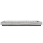 Estructura cama con luces LED madera gris Sonoma 100x200 cm de vidaXL, Camas y somieres - Ref: Foro24-3281117, Precio: 161,46...