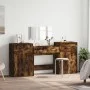4-teiliges Waschtischset aus geräuchertem Eichenholzwerkstoff von vidaXL, Schlafzimmermöbel-Sets - Ref: Foro24-3276529, Preis...