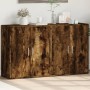 Aparador de madera de ingeniería 2 uds roble ahumado 60x31x70cm de vidaXL, Aparadores - Ref: Foro24-3276543, Precio: 114,51 €...