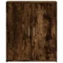 Aparador de madera de ingeniería 2 uds roble ahumado 60x31x70cm de vidaXL, Aparadores - Ref: Foro24-3276543, Precio: 113,18 €...