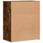 Aparador de madera de ingeniería 2 uds roble ahumado 60x31x70cm de vidaXL, Aparadores - Ref: Foro24-3276543, Precio: 113,18 €...