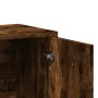 Aparador de madera de ingeniería 2 uds roble ahumado 60x31x70cm de vidaXL, Aparadores - Ref: Foro24-3276543, Precio: 114,51 €...