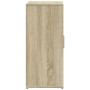 Aparador de madera de ingeniería 2 uds roble Sonoma 60x31x70 cm de vidaXL, Aparadores - Ref: Foro24-3276541, Precio: 117,96 €...