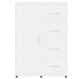 Aparadores 2 unidades madera de ingeniería blanco 60x31x84 cm de vidaXL, Aparadores - Ref: Foro24-3276588, Precio: 208,66 €, ...