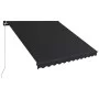 Toldo retráctil manual gris antracita 300x250 cm de vidaXL, Toldos - Ref: Foro24-3051237, Precio: 206,27 €, Descuento: %