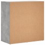 Aparadores 2 uds madera de ingeniería gris hormigón 79x38x80 cm de vidaXL, Aparadores - Ref: Foro24-3276605, Precio: 182,49 €...
