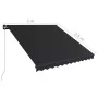 Toldo retráctil manual gris antracita 300x250 cm de vidaXL, Toldos - Ref: Foro24-3051237, Precio: 206,27 €, Descuento: %