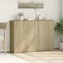 Aparadores 2 uds madera de ingeniería roble Sonoma 60x31x84 cm de vidaXL, Aparadores - Ref: Foro24-3276569, Precio: 140,08 €,...