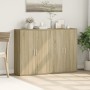 Aparadores 2 uds madera de ingeniería roble Sonoma 60x31x84 cm de vidaXL, Aparadores - Ref: Foro24-3276569, Precio: 142,33 €,...