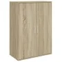 Aparadores 2 uds madera de ingeniería roble Sonoma 60x31x84 cm de vidaXL, Aparadores - Ref: Foro24-3276569, Precio: 140,08 €,...