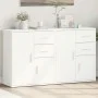 Aparador de madera de ingeniería 2 uds blanco 60x31x70 cm de vidaXL, Aparadores - Ref: Foro24-3276560, Precio: 181,73 €, Desc...