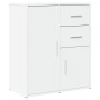 Aparador de madera de ingeniería 2 uds blanco 60x31x70 cm de vidaXL, Aparadores - Ref: Foro24-3276560, Precio: 181,14 €, Desc...