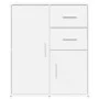 Aparador de madera de ingeniería 2 uds blanco 60x31x70 cm de vidaXL, Aparadores - Ref: Foro24-3276560, Precio: 181,73 €, Desc...