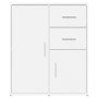 Aparador de madera de ingeniería 2 uds blanco 60x31x70 cm de vidaXL, Aparadores - Ref: Foro24-3276560, Precio: 181,14 €, Desc...