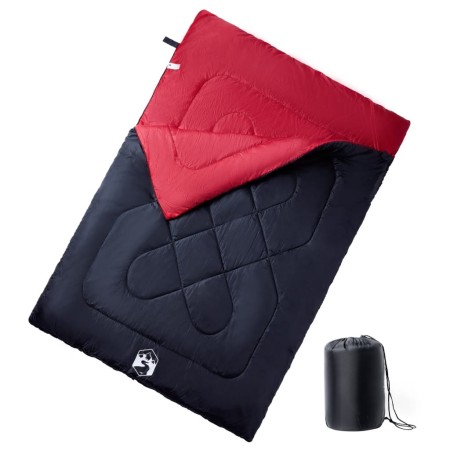 Saco de dormir doble y almohadas camping adultos 3-4 estaciones de vidaXL, Sacos de dormir - Ref: Foro24-94450, Precio: 67,28...