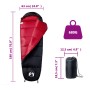 Saco de dormir tipo momia de camping para adultos 3 estaciones de vidaXL, Sacos de dormir - Ref: Foro24-94478, Precio: 28,17 ...