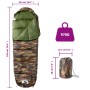 Saco de dormir tipo momia de camping para adultos 3 estaciones de vidaXL, Sacos de dormir - Ref: Foro24-94501, Precio: 47,84 ...