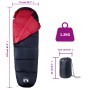 Saco de dormir tipo momia de camping para adultos 3 estaciones de vidaXL, Sacos de dormir - Ref: Foro24-94522, Precio: 30,81 ...