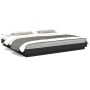Estructura cama con luces LED madera ingeniería negro 200x200cm de vidaXL, Camas y somieres - Ref: Foro24-3281071, Precio: 21...