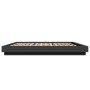 Estructura cama con luces LED madera ingeniería negro 200x200cm de vidaXL, Camas y somieres - Ref: Foro24-3281071, Precio: 21...