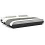 Estructura cama con luces LED madera ingeniería negro 180x200cm de vidaXL, Camas y somieres - Ref: Foro24-3281078, Precio: 22...