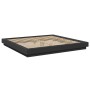 Estructura cama con luces LED madera ingeniería negro 180x200cm de vidaXL, Camas y somieres - Ref: Foro24-3281078, Precio: 22...
