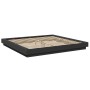 Estructura cama con luces LED madera ingeniería negro 180x200cm de vidaXL, Camas y somieres - Ref: Foro24-3281078, Precio: 22...