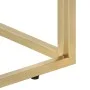 Mesa de centro dorada acero inoxidable y vidrio templado de vidaXL, Mesas de centro - Ref: Foro24-350020, Precio: 157,15 €, D...