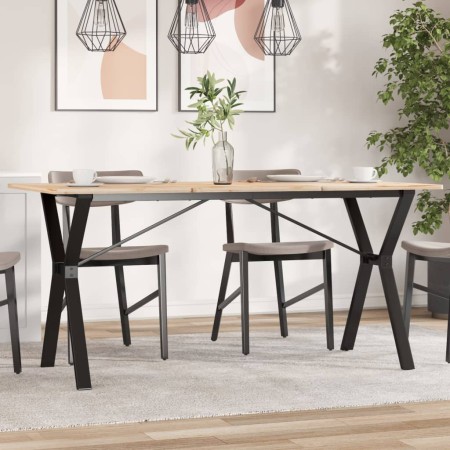 Patas de mesa comedor estructura Y hierro fundido 140x60x73 cm de vidaXL, Patas para mesas - Ref: Foro24-357935, Precio: 85,9...