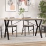 Patas de mesa comedor estructura Y hierro fundido 140x60x73 cm de vidaXL, Patas para mesas - Ref: Foro24-357935, Precio: 85,9...