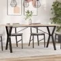 Patas de mesa comedor estructura Y hierro fundido 140x60x73 cm de vidaXL, Patas para mesas - Ref: Foro24-357935, Precio: 90,5...
