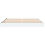 Estructura de cama madera de ingeniería blanca 200x200 cm de vidaXL, Camas y somieres - Ref: Foro24-841993, Precio: 95,03 €, ...