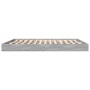 Estructura de cama madera de ingeniería gris Sonoma 200x200 cm de vidaXL, Camas y somieres - Ref: Foro24-841998, Precio: 94,5...