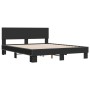 Estructura de cama madera de ingeniería y metal negro 150x200cm de vidaXL, Camas y somieres - Ref: Foro24-3280187, Precio: 15...