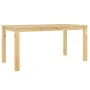 Mesa de comedor Panama madera maciza de pino 160x80x75 cm de vidaXL, Mesas de cocina y de comedor - Ref: Foro24-4005705, Prec...