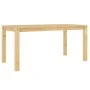 Mesa de comedor Panama madera maciza de pino 160x80x75 cm de vidaXL, Mesas de cocina y de comedor - Ref: Foro24-4005705, Prec...